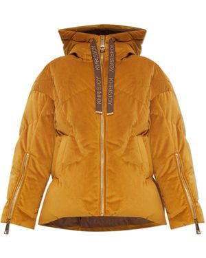 Khrisjoy Iconic Milano Velvet Jacket - Orange