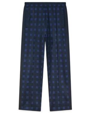KENZO Weave' Trackpants - Blue