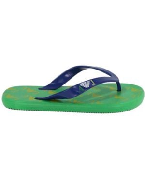 Armani Jeans Logo Sandals - Green