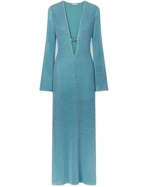 Oséree Lumiere Maxi Dress - Blue