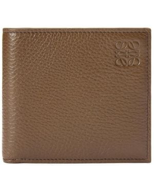 Loewe Bifold Coin Wallet - Brown