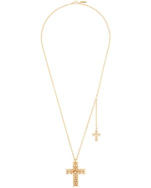 Emanuele Bicocchi Cross Necklace - White
