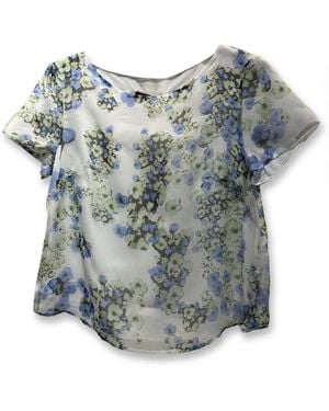 Max Mara Short-Sleeved Shirt - Blue