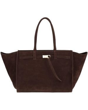 Benedetta Bruzziches Mame Weekend Shoulder Bag - Brown