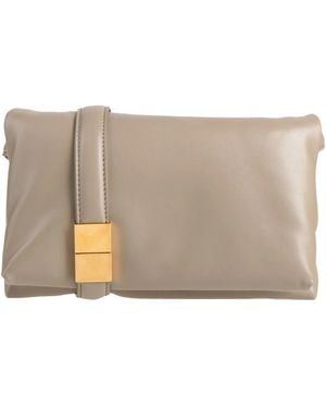 Marni Solid Color Crossbody Bags - Natural