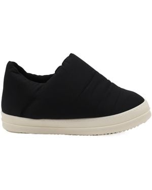 Rick Owens Porterville Puffer Slip On Trainers - Black