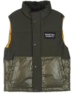 Duvetica Zippered Vest - Green