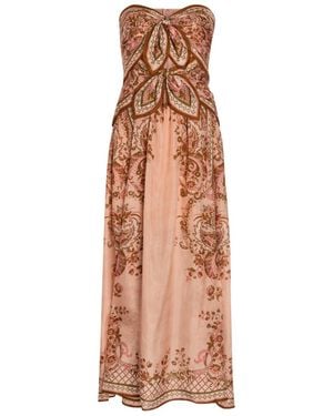 Zimmermann Printed Dress - Pink