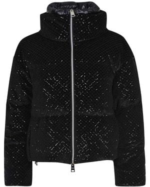 Herno Zip-Up Quilted Jacket - Grey