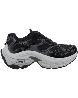 Ash Round-Toe Sneakers - Black
