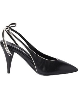 Miu Miu Sling Back Pump - Black