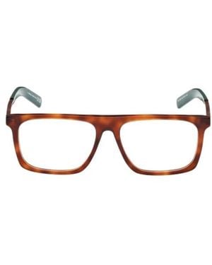 Moncler Eyewear Rectangle Frame Glasses - White