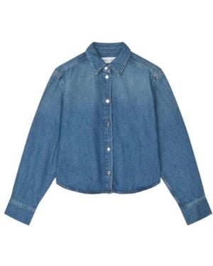 Samsøe & Samsøe Denim Shirt - Blue