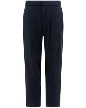 Vince Relaxed Fit Trousers - Blue