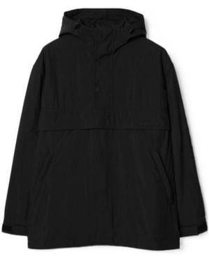 Burberry Nylon Hooded Jacket - Black