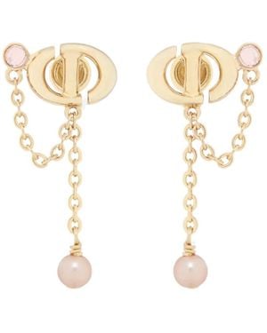 Dior Cd Earrings - White