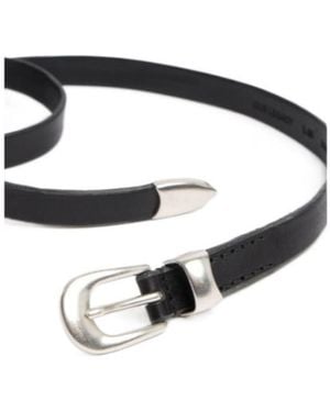 Our Legacy Stylish Belt With Thin Strap And Oval Buckle - Multicolour