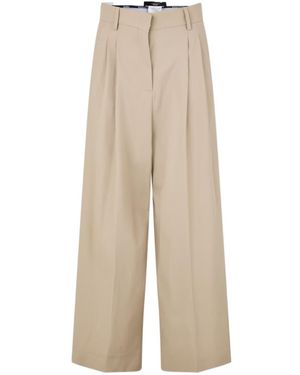 Weekend by Maxmara Wide Leg Pants - Natural