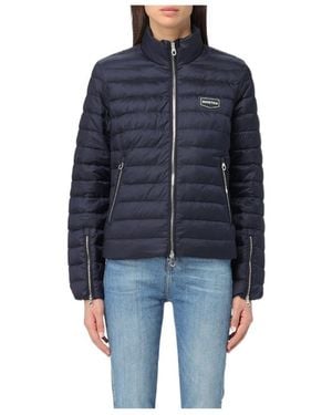 Duvetica Long-Sleeved Cotton Clothes - Blue