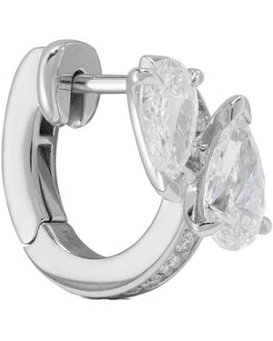 Repossi 14-Karat Diamond Single Earring - White