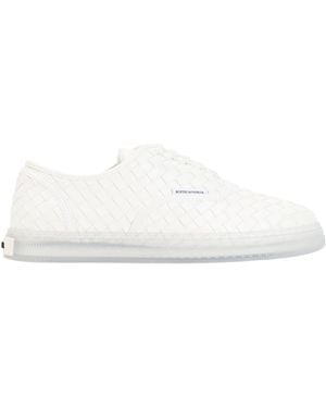 Bottega Veneta Woven Low-Top Trainers - White