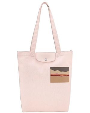 Longchamp Caroline Helain X M Handbag - Pink