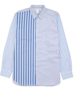 Comme des Garçons Striped Shirt - Blue