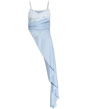 Moschino Asymmetrical Cut Top - Blue