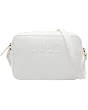 Liu Jo Logo Crossbody Shoulder Bag - White