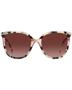 Carolina Herrera Square Frame Full Rim Sunglasses - Multicolour
