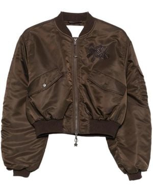 Cecilie Bahnsen Long-Sleeved Casual Jacket - Brown
