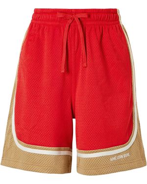 Aimé Leon Dore Novelty Mesh Shorts - Red