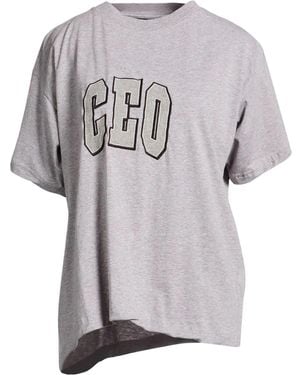 Balenciaga Printed T-Shirts - Grey