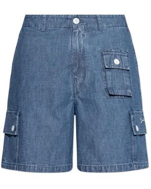Givenchy Cargo Shorts - Blue