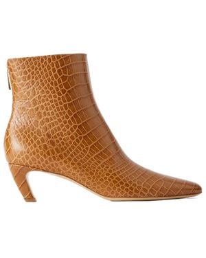 Gabriela Hearst Pointed-Toe Ankle Boots - Brown