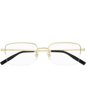Montblanc Eyewear Rectangular Frame Glasses - Multicolour