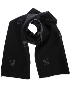 Givenchy Logo Scarf - Black