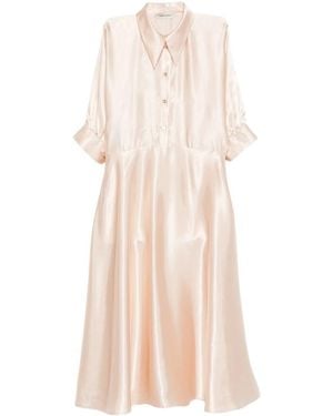 Alberta Ferretti Shirt Dress - Pink
