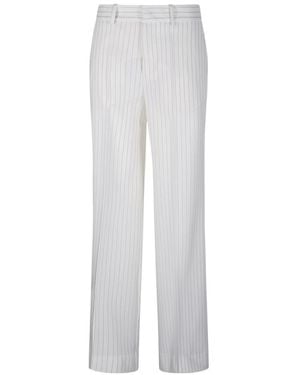 P.A.R.O.S.H. Pinstriped Pants - White