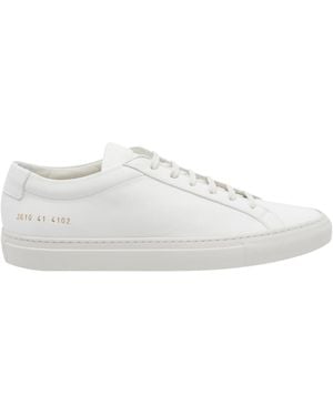 Common Projects Lace-Up Low-Top Sneakers - White