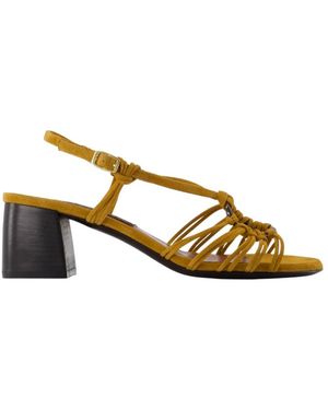 CAREL PARIS Carel Copacabana Strapped Sandals - Metallic