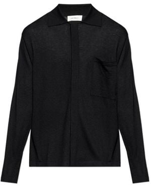 Lisa Yang Kieran Pocket Knit Cardigan - Black