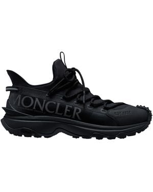 Moncler Trailgrip Lite 2 Lace-Up Trainers - Black