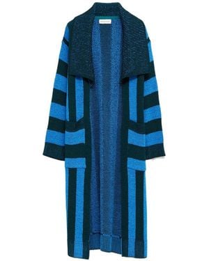 Dries Van Noten Long-Sleeved Cardigan - Blue