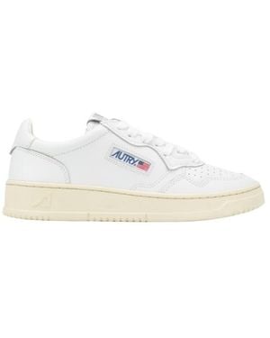 Autry Medalist Low Trainers - White