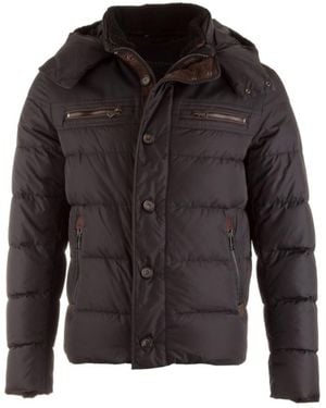 Paul & Shark Hooded Cotton-Padded Suit - Black