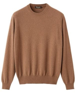 Loro Piana Classic Crewneck - Brown
