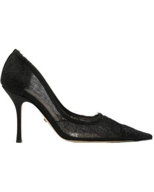 Mach & Mach Pointed-Toe High Heels - Black