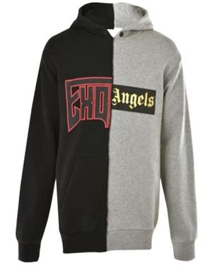 Palm Angels Printed Pattern Jumper - Grey