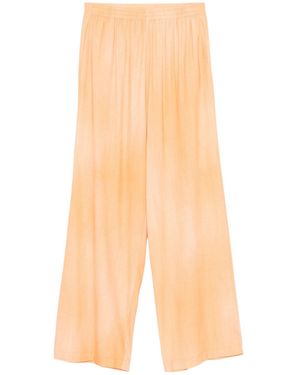 Ermanno Scervino Wide-Leg Elastic-Waist Pants - White